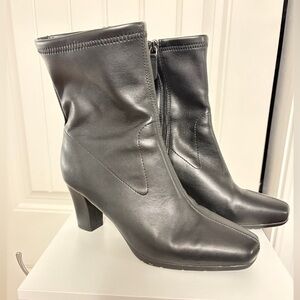 Aerosoles Black Women's Boots 8.5 wide